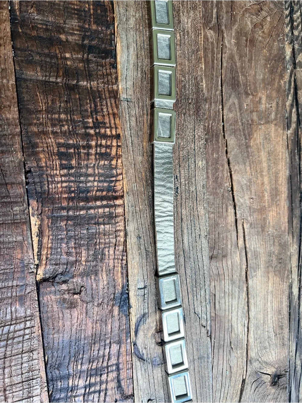 Punk style metal belt